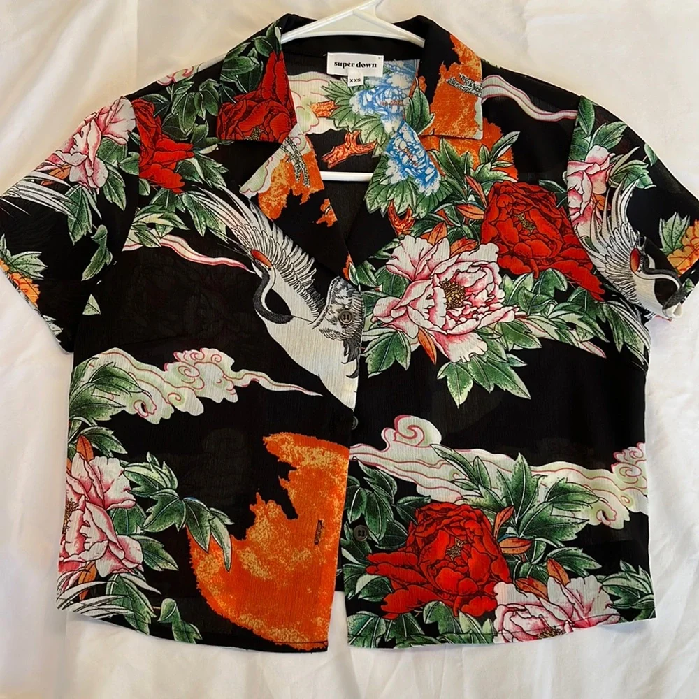 Super Down Blouse - Picture 1 of 6